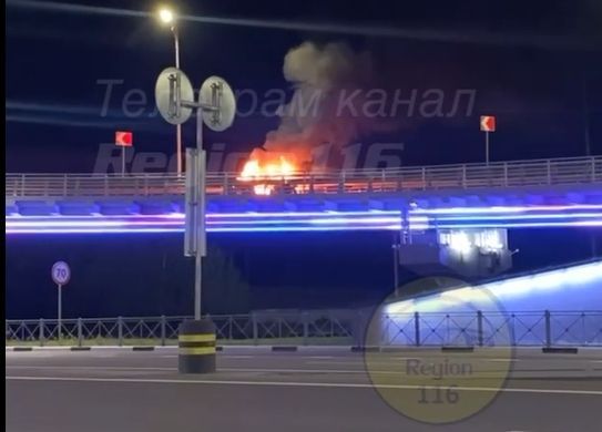 Трагическое ДТП на трассе под Казанью: водитель сгорел в своем автомобиле
