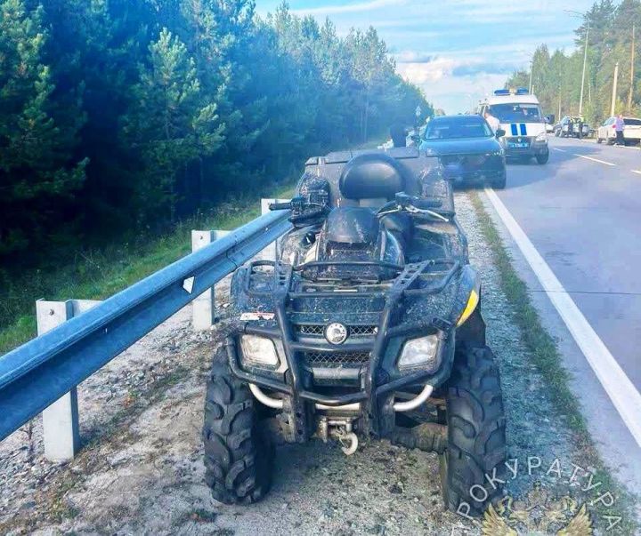 И снова погиб подросток на квадроцикле...