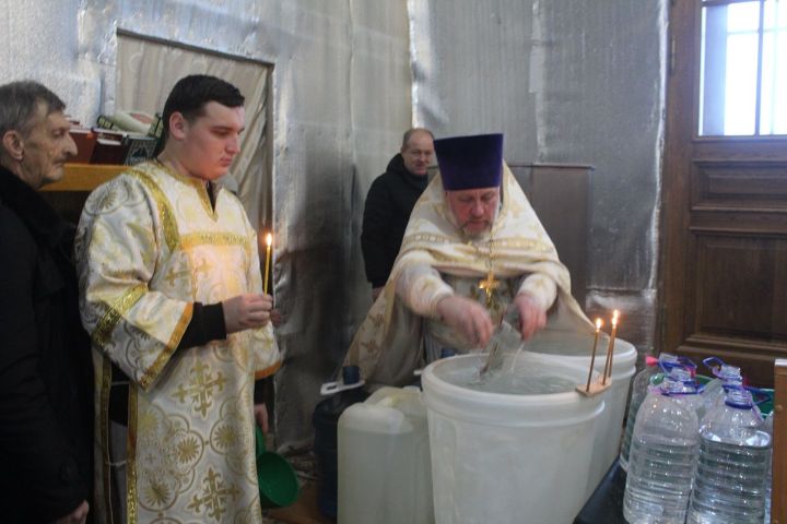 Жители Лаишевского района встречают Крещение Господне