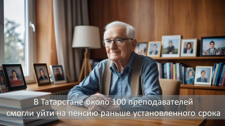 Почти 100 учителей Татарстана на заслуженный отдых вышли ранрьше срока