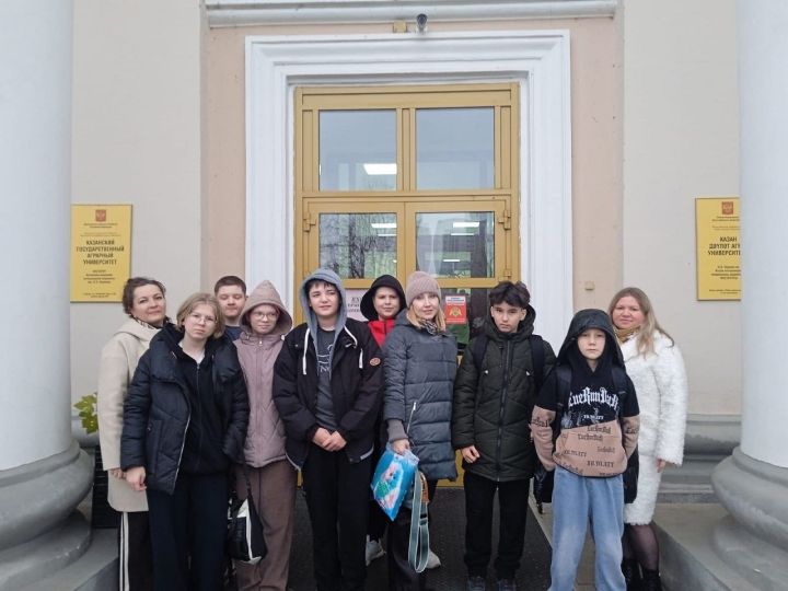 Учащиеся агроклассов Лаишевского района узнали о новых технологиях в сельском хозяйстве