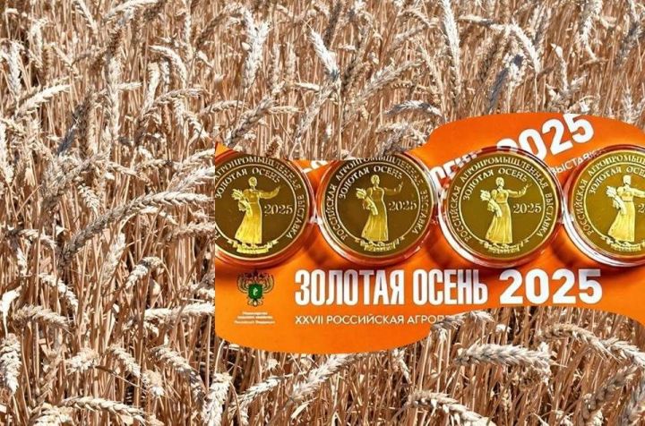 Татарстан на высоте: аграрии республики завоевали медали на конкурсе «Золотая осень — 2025»
