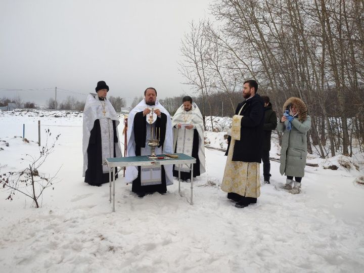 В Лаишевском районе открылась крещенская купель