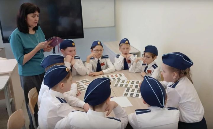 Лаишевская гимназия №1 влилась в ряды участников муниципального этапа «Зарница 2.0»