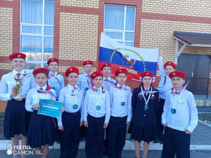 В Большекабанской школе состоялась военно-патриотическая игра «Зарница»
