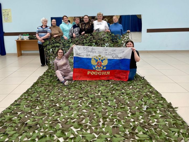 Волонтеры Лаишевского района получили подарок из зоны СВО