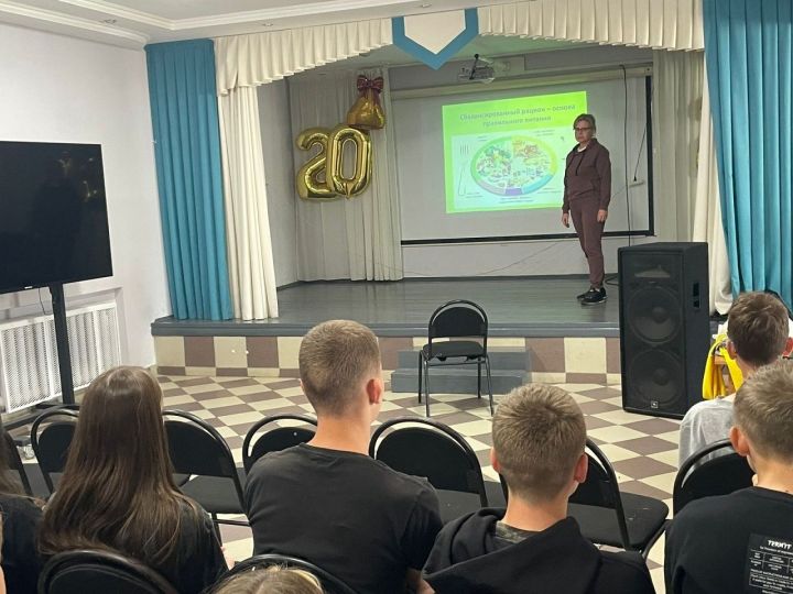 Учащиеся Лаишевского района в каникулы узнают о правильном питании