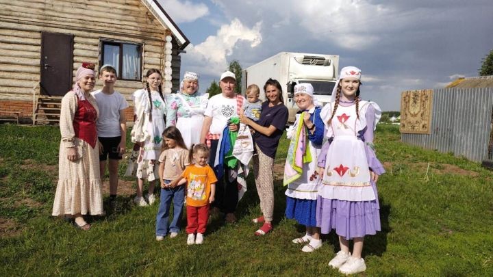 Имәнкискәдә балаларны яклау көнен билгеләп үттеләр һәм Сабантуйга әзерләнәләр