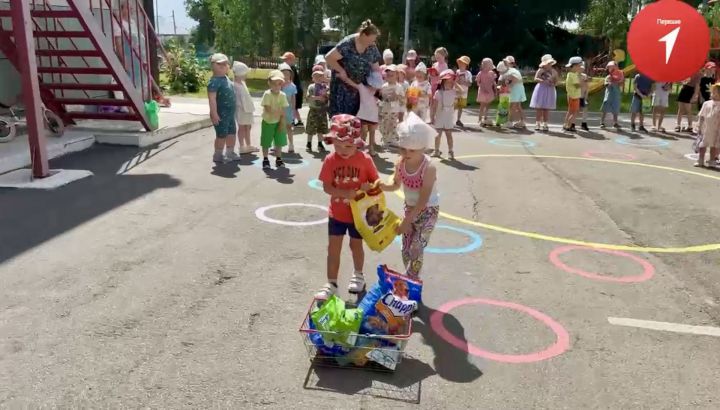 В детском саду «Берёзка» прошла благотворительная акция «Добро не уходит на каникулы»