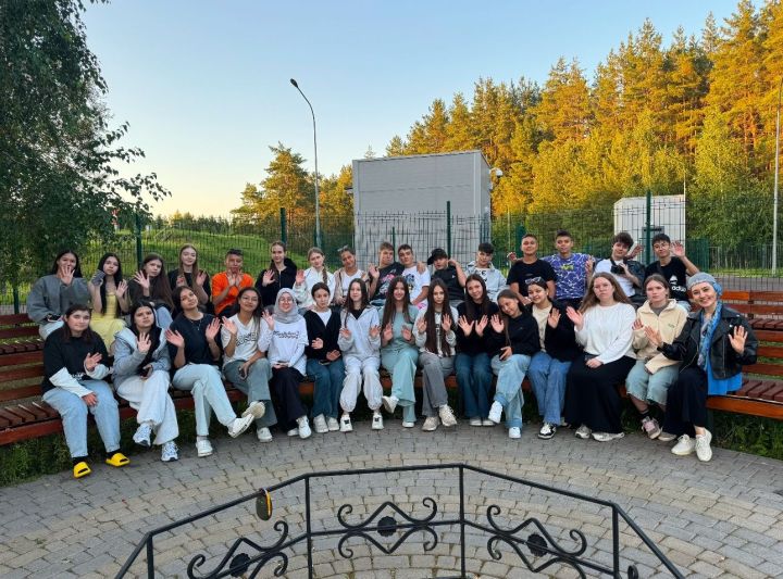 В Лаишевский район приехали 150 участников смены «Сокровища нации»