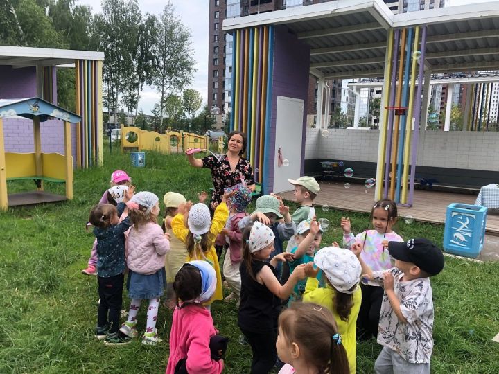 В Лаишевском районе отметили День мыльных пузырей