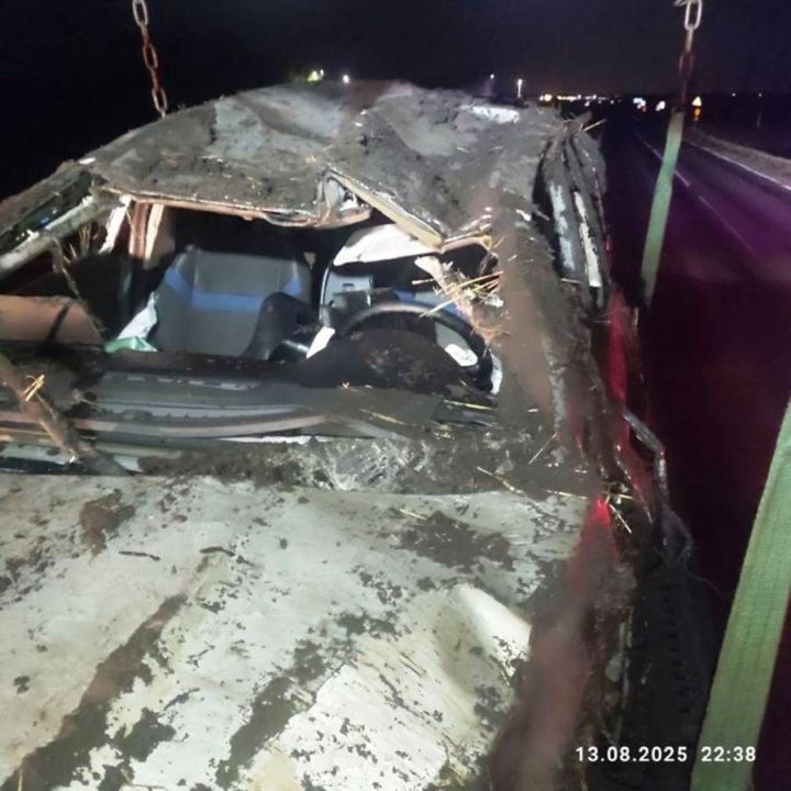 Лаеш районында җитди юл-транспорт һәлакәте: балалар могҗиза белән исән калдылар