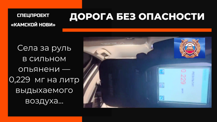 В Лаишевском районе задержали 18-летнюю нетрезвую девушку за рулем