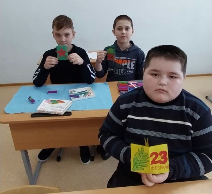 День защитника Отечества в Ташкирменской школе