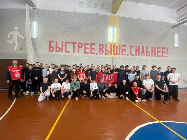 Лаеш техникумында кышкы ГТО фестивале