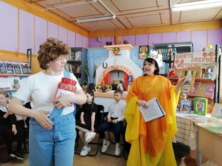 Литературный фуршет «Тайны книжных страниц» в Лаишевской детской библиотеке