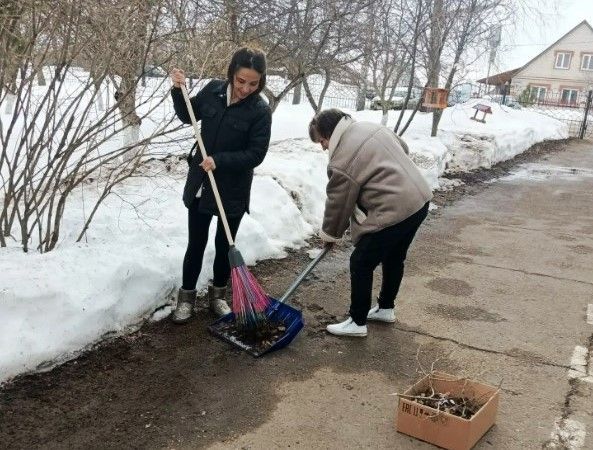 Лаишево на субботнике