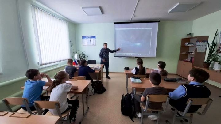 Всероссийские открытые уроки культуры безопасности в Ташкирменской школе