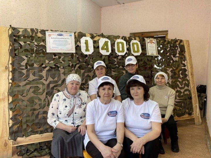 Волонтеры Лаишевского района сплели 1400 маскировочных сетей