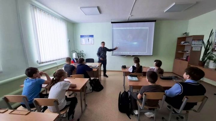 Ташкирмән мәктәбендә куркынычсызлык культурасы буенча Бөтенроссия ачык дәресләр