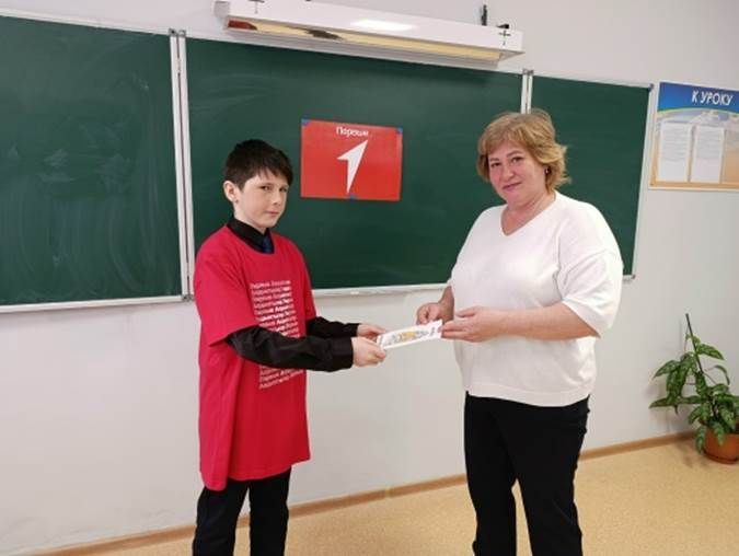 Ташкирмән мәктәбе укучылары «Һәркем өчен остаз» Бөтенроссия акциясенә кушылдылар