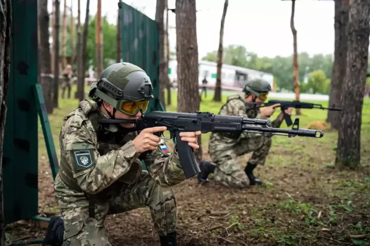 «Пиранья» — бронзовый призёр окружного этапа «Зарницы 2.0»