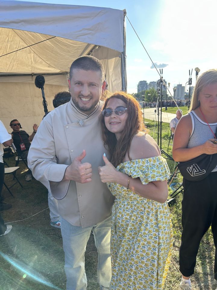 Чәкчәк манарасы «бөтен дөнья белән» ясалды