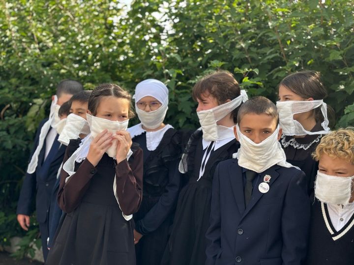 В Лаишевском районе организовали учебную эвакуацию при пожаре