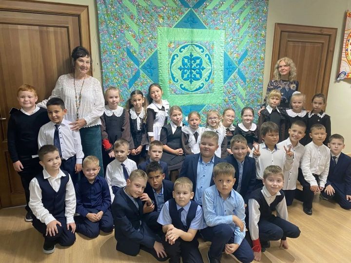 Лаишевские школьники познакомились с лоскутным шитьем