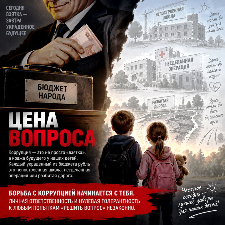 Коррупция крадет будущее детей