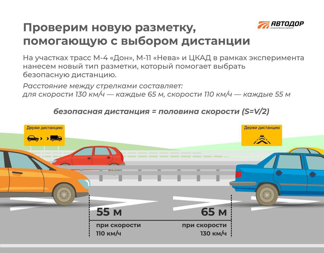 На трассе М-12 появится необычная разметка