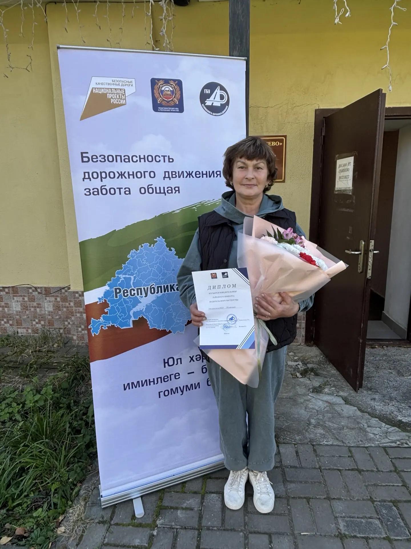 В Лаишевском районе определили победителей конкурса водительского мастерства «Автобабай»