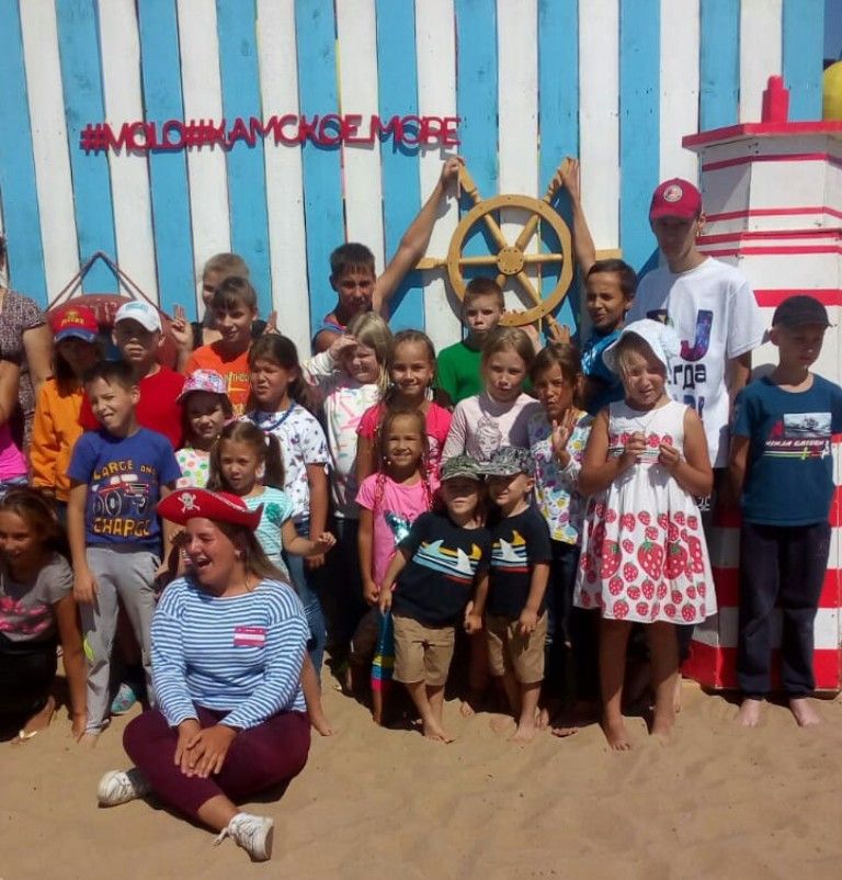 На пляже Лаишева «Камское море» организован день благотворительности