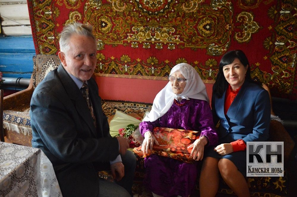 101 год исполнился почетной жительнице Лаишевского района