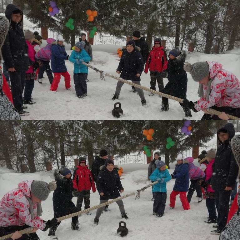 Гуляет Масленица в Лаишевском районе