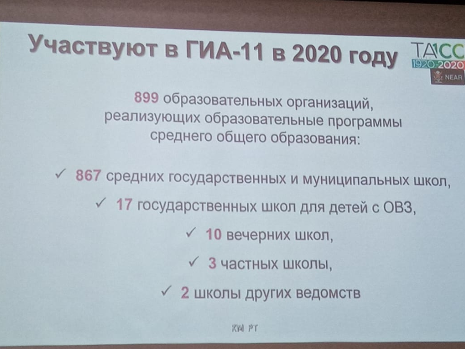 Министр образования Татарстана озвучил сроки проведения экзаменов