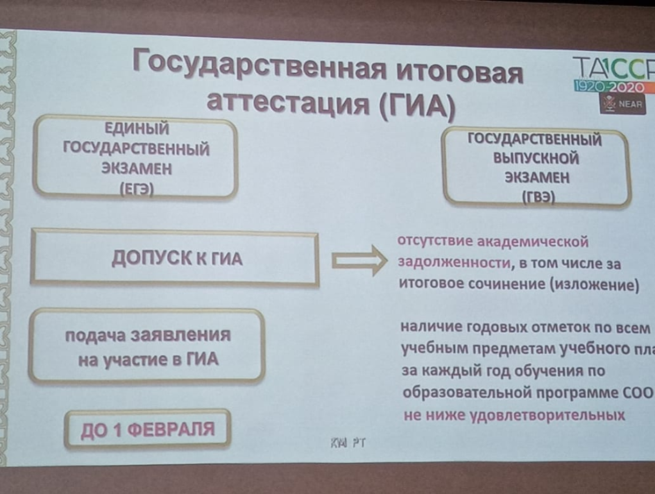 Министр образования Татарстана озвучил сроки проведения экзаменов