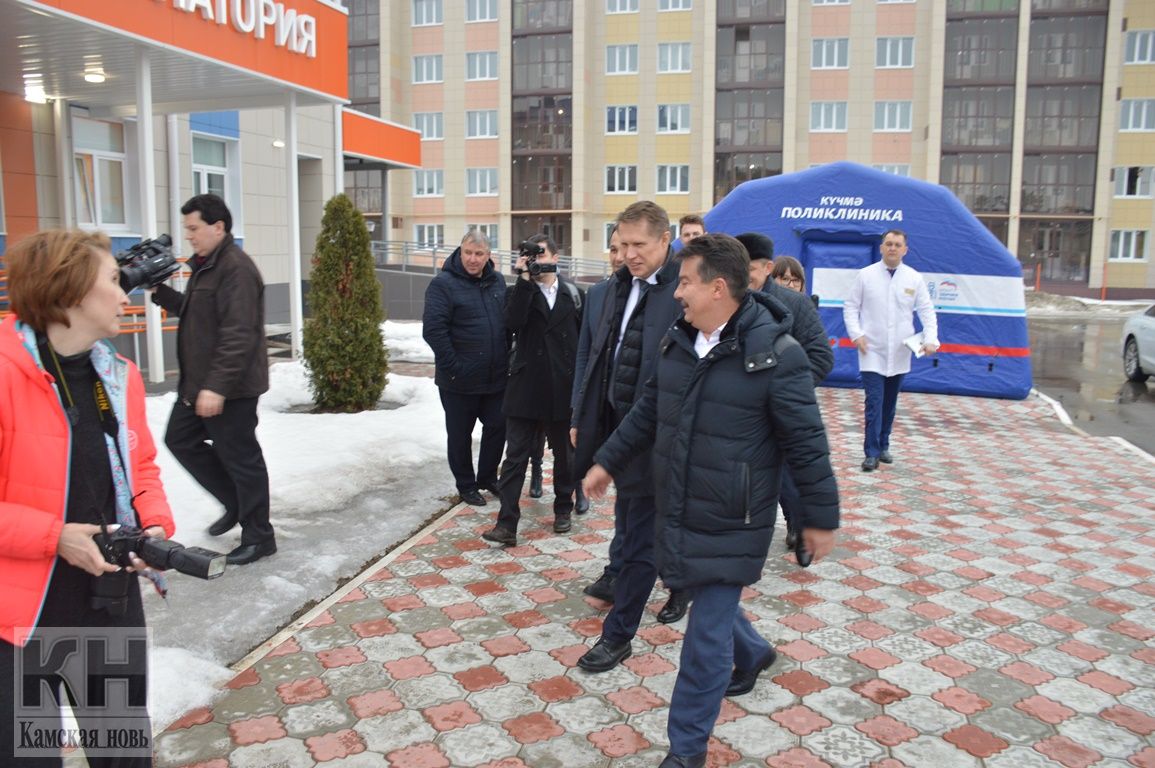 Министру здравоохранения РФ показали модернизацию первичной медико-санитарной помощи на примере Лаишевского района