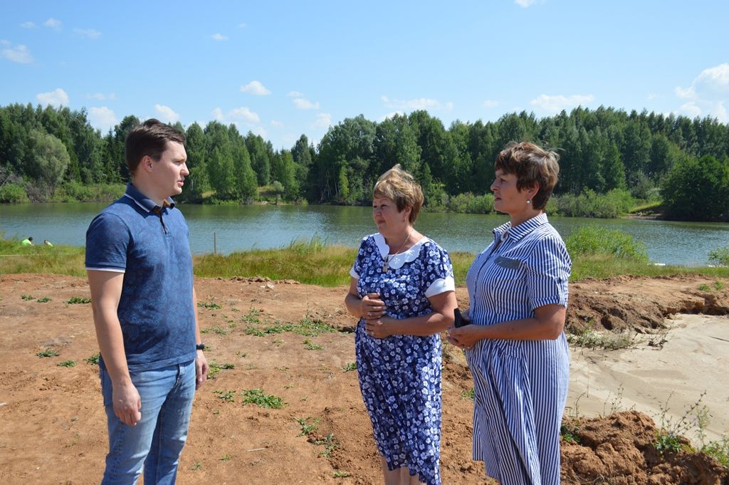 ​​​​​​​Начата очистка водоемов в Державино и Никольском Лаишевского района