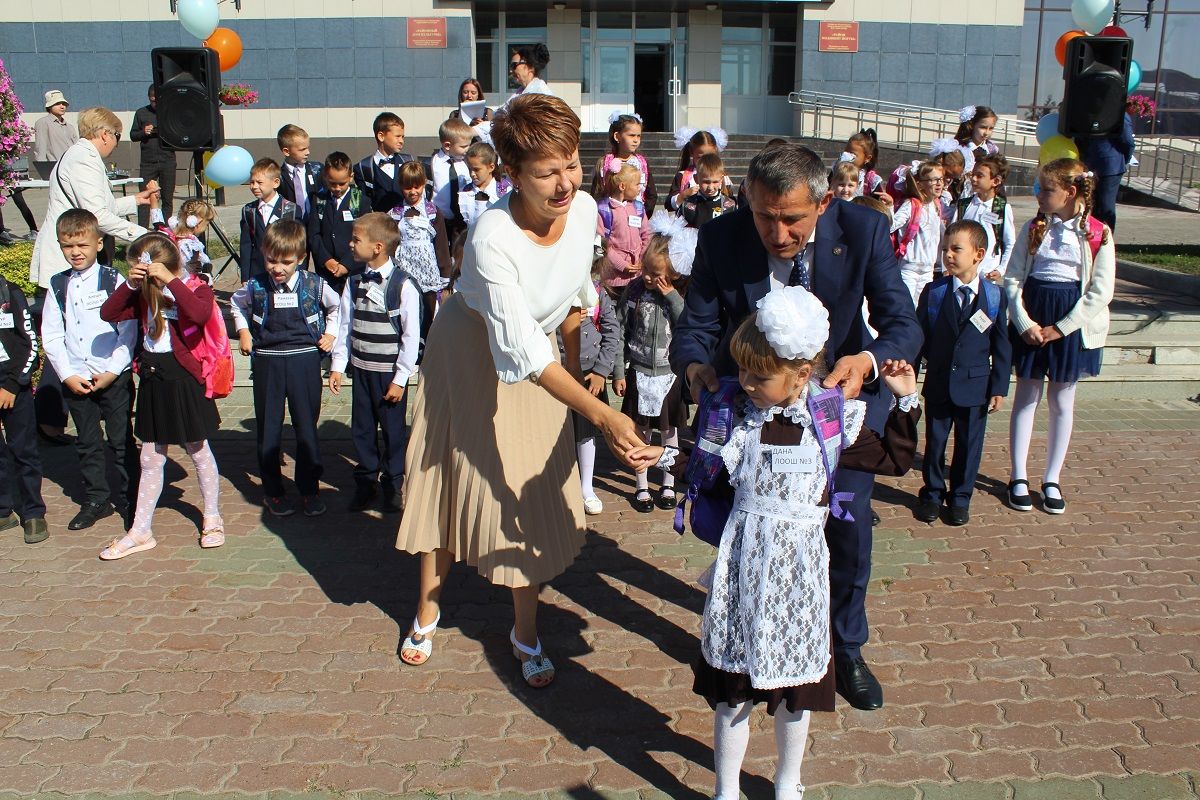 Первоклассники Лаишевского района получили подарки к учебному году