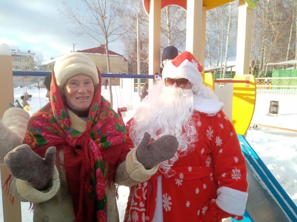 Замечательный зимний праздник организовали в Лаишево для взрослых и детей