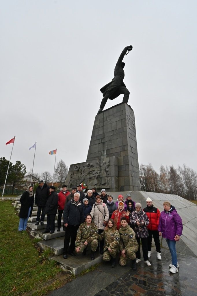 Поисковый отряд «Освобождение» посетил места боевой славы, связанные с обороной Москвы