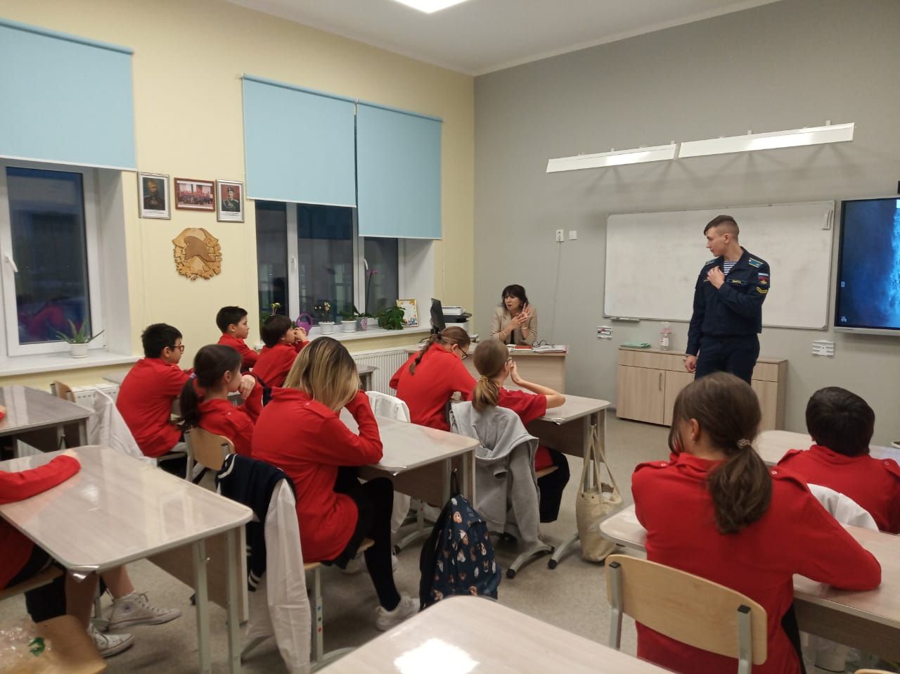 Патриотические мероприятия прошли в школах Лаишевского района
