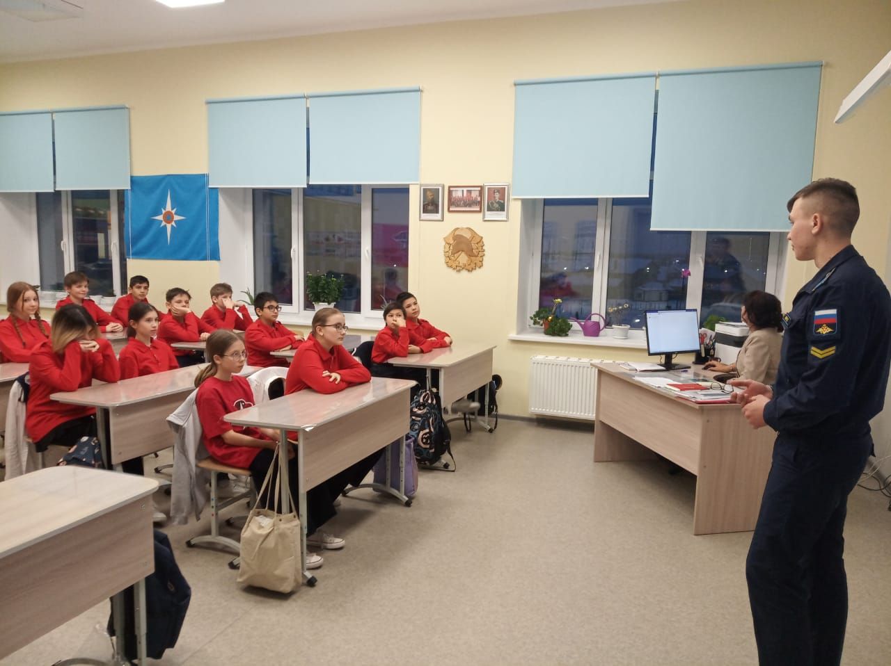 Патриотические мероприятия прошли в школах Лаишевского района