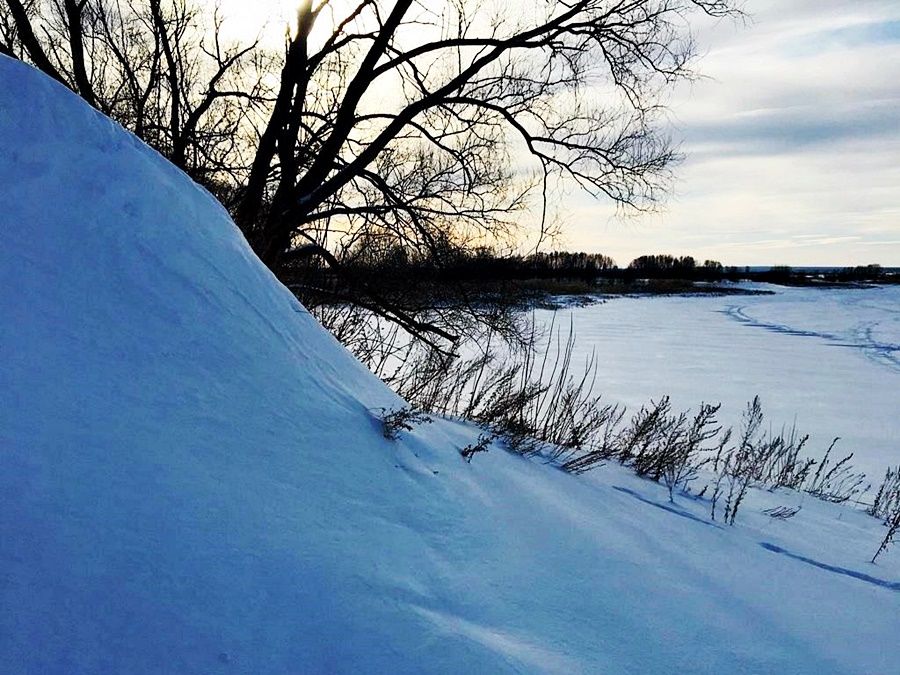 В небольшой морозец встань на лыжи