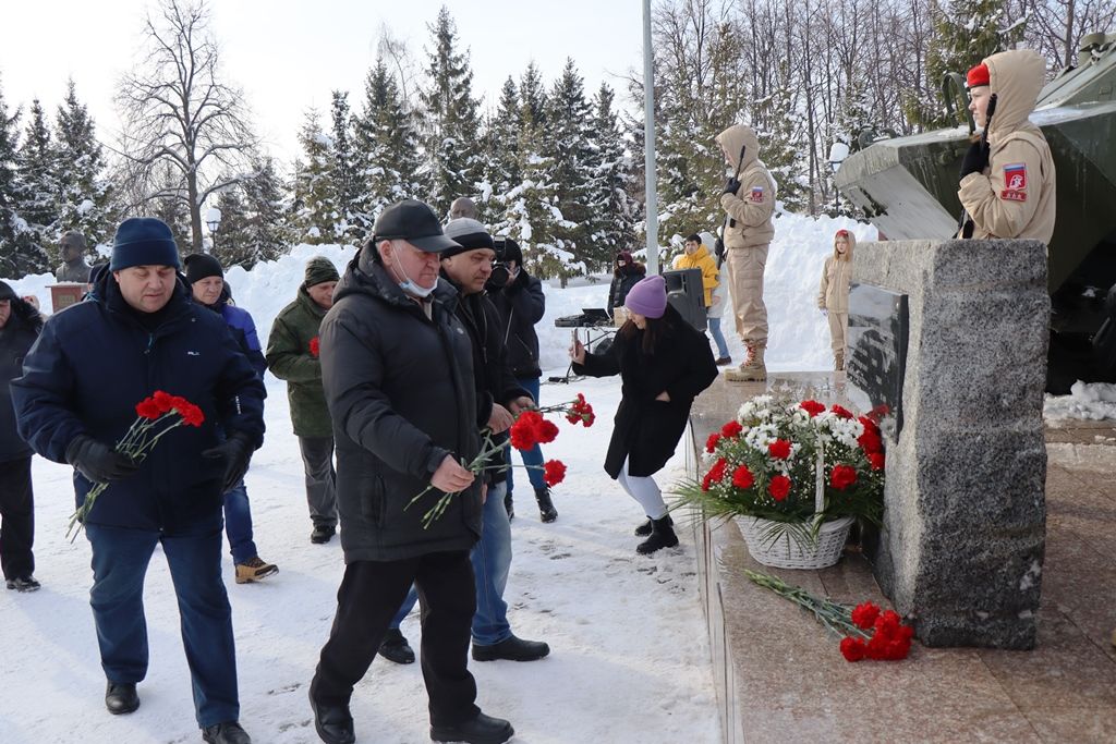 В Лаишевском районе почтили память героев афганской войны