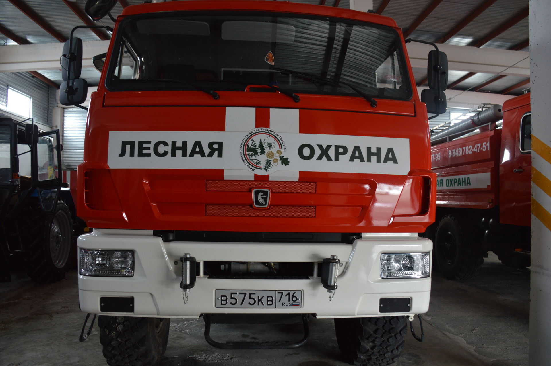 Лесопожарная станция, расположенная в Лаишево, готова к сезону