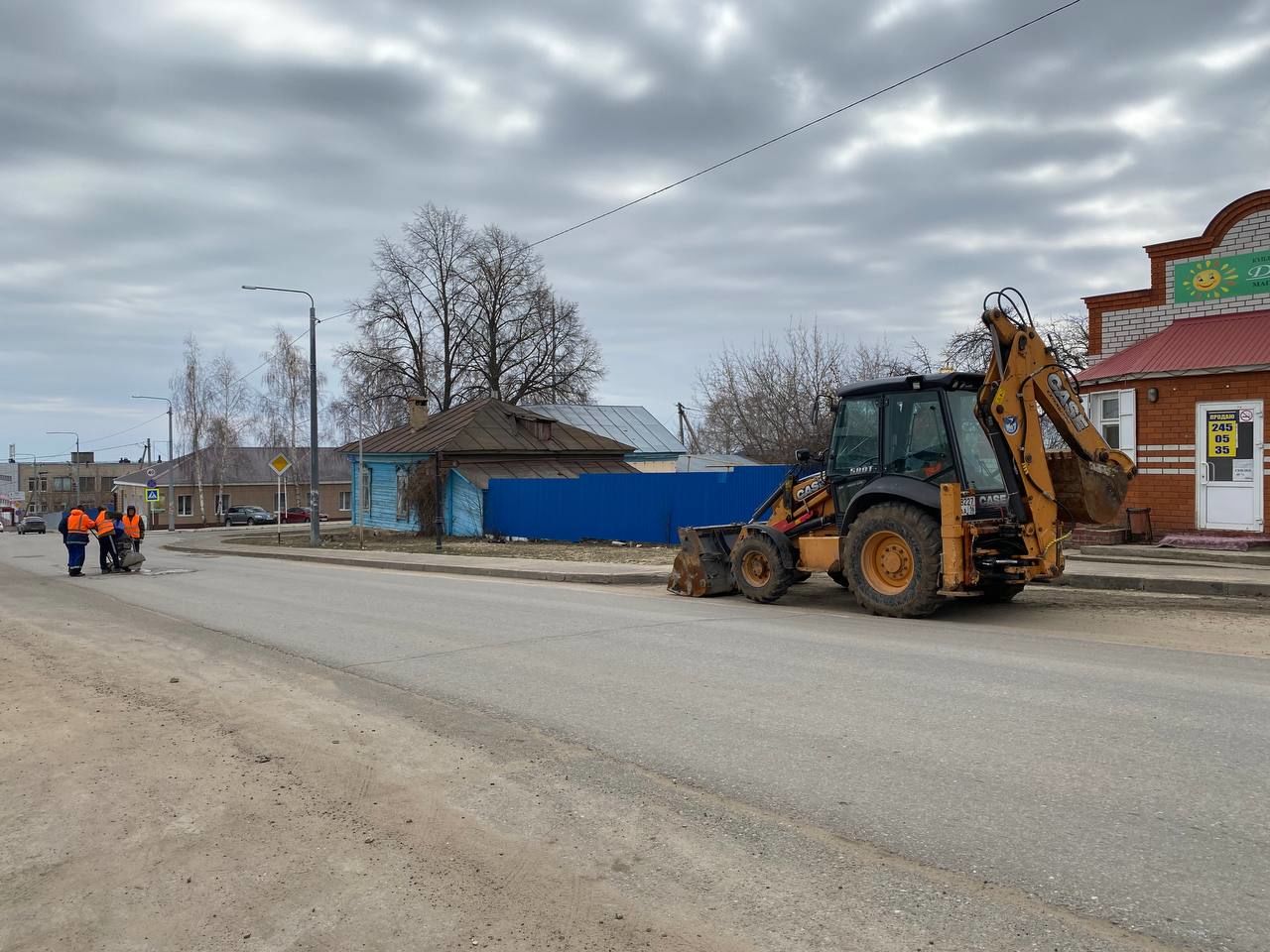 В Лаишево ремонтируют дороги