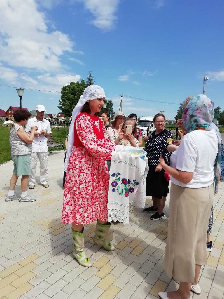 Атабаево встречало музыкантов из Казани