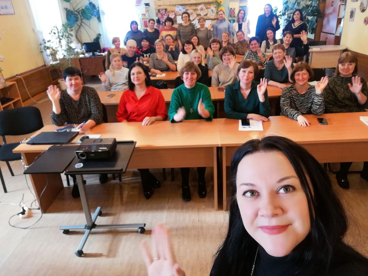 День селфи отметили библиотекари Лаишевского района